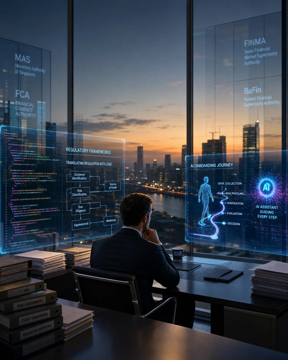 Algorithmic Regulation in Banking Compliance: When Your Bank Is Just a Parameter
